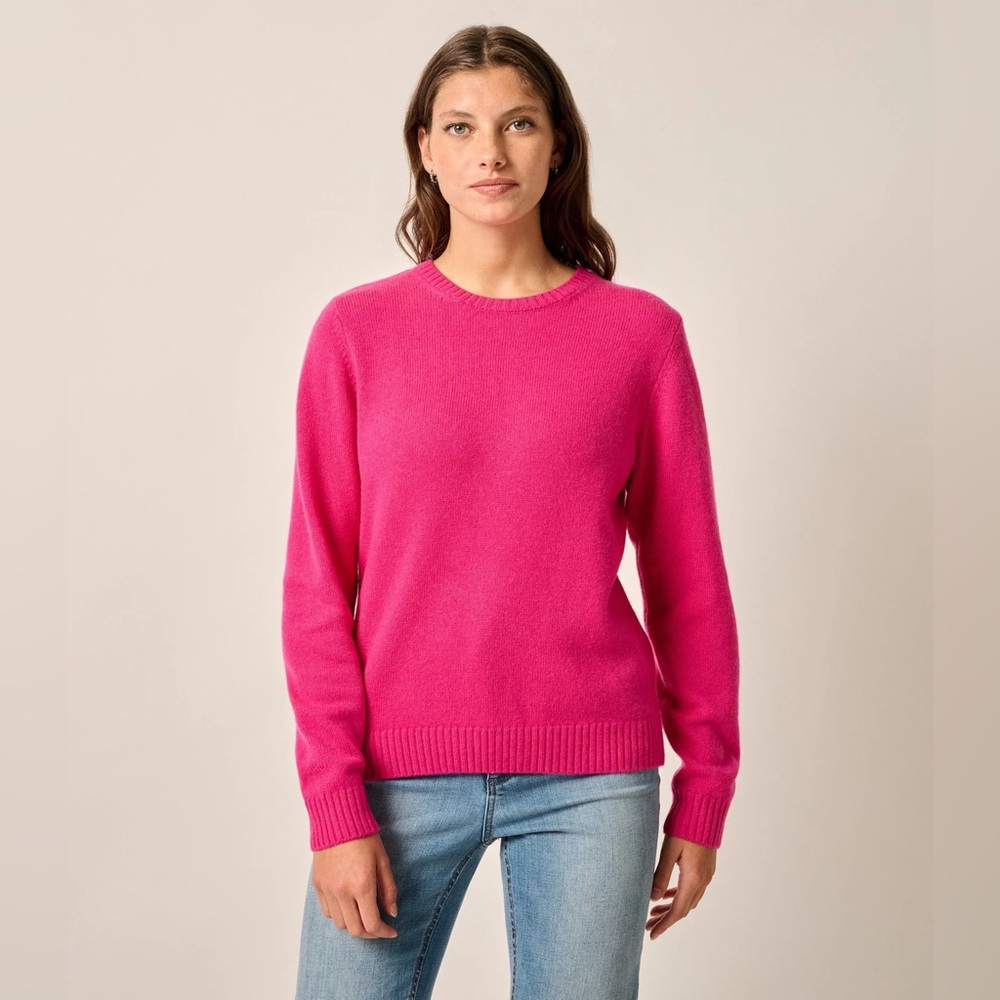 Johnnie O Cashmere Blend Pink Sweater